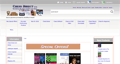 Desktop Screenshot of chessdirect.co.uk